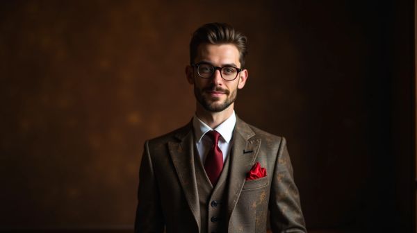 Costume vintage gentleman : redéfinir l'élégance rétro aujourd'hui